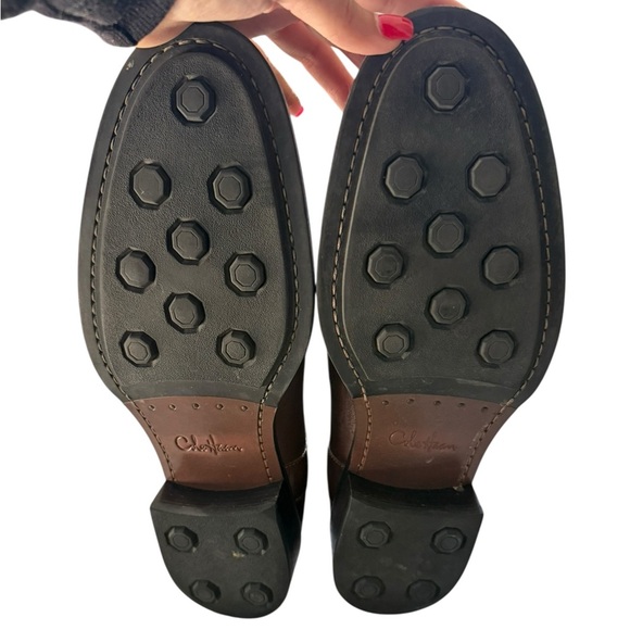 Cole Haan Men’s Brown Leather Zip Boots Size 11.5 M excellent condition - Picture 10 of 11